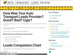 Sites similar to autotransportleadsreview.com