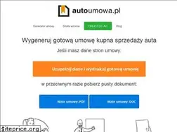Sites similar to autoumowa.pl