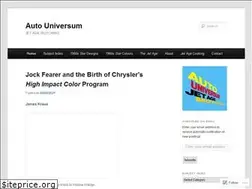 Sites similar to autouniversum.wordpress.com