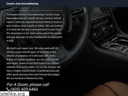 Sites similar to autoupholstery-oklahomacity.com