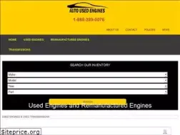 Sites similar to autousedengines.com