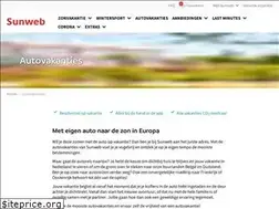 Sites similar to autovakanties.sunweb.nl