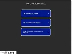 Sites similar to autovakuutus.info