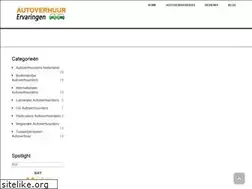 Sites similar to autoverhuurervaringen.nl