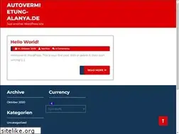 Sites similar to autovermietung-alanya.de