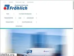 Sites similar to autovermietung-froehlich.de