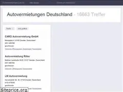 Sites similar to autovermietungen.com.de