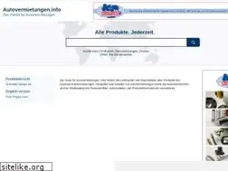 Sites similar to autovermietungen.info