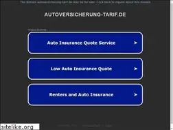 Sites similar to autoversicherung-tarif.de