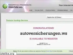 Sites similar to autoversicherungen.ws