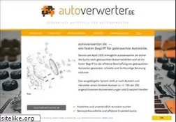 Sites similar to autoverwerter.de