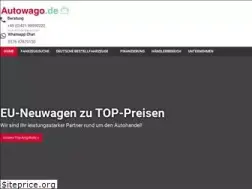 Sites similar to autowago.de