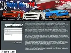 Sites similar to autoworldofchester.com