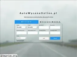 Sites similar to autowycenaonline.pl