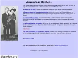 Sites similar to autrefoisquebec.com