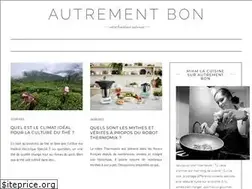 Sites similar to autrementbon.fr