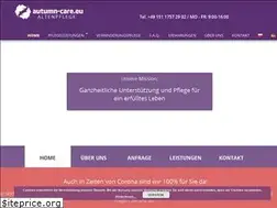 Sites similar to autumn-care.eu