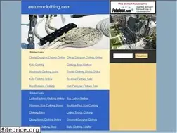 Sites similar to autumnclothing.com