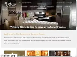 Sites similar to autumncreekhouston.com