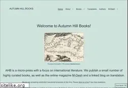 Sites similar to autumnhillbooks.org