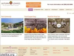 Sites similar to autumnleavesliving.com
