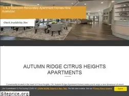 Sites similar to autumnridgeapthomes.com