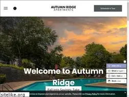Sites similar to autumnridgeapts.net