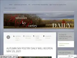 Sites similar to autumnskypoetrydaily.com