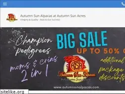 Sites similar to autumnsunalpacas.com