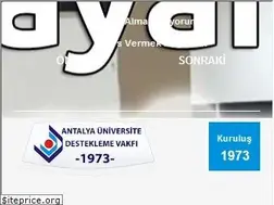 Sites similar to auv.org.tr