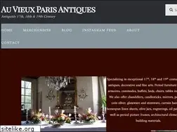 Sites similar to auvieuxparisantiques.com
