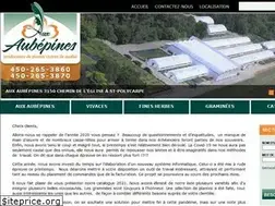 Sites similar to auxaubepines.com