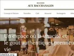 Sites similar to auxbacchanales.com