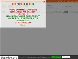 Sites similar to auxfeuxdelafete.com