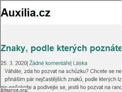 Sites similar to auxilia.cz
