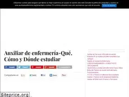 Sites similar to auxiliardeenfermeria.org