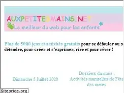 Sites similar to auxpetitesmains.net
