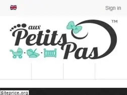 Sites similar to auxpetitspas.ca