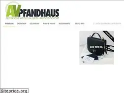 Sites similar to av-pfandhaus.at