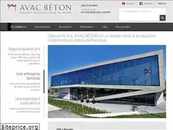 Sites similar to avacbeton.com