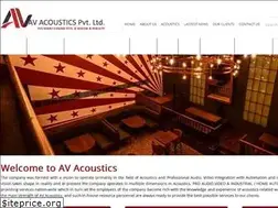 Sites similar to avacoustics.in