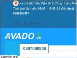 Sites similar to avado.vn