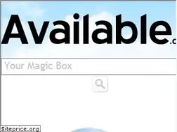 Sites similar to available.com