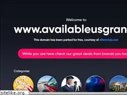 Sites similar to availableusgrants.com