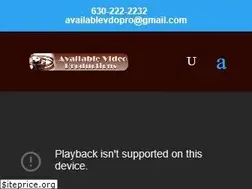 Sites similar to availablevideoproductions.com