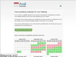 Sites similar to availcalendar.com