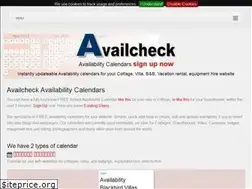 Sites similar to availcheck.com
