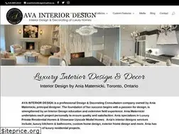 Sites similar to avainteriordesign.com