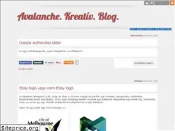 Sites similar to avalanchekreativ.blog.hu