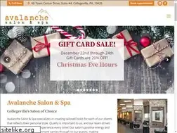 Sites similar to avalanchesalonandspa.com